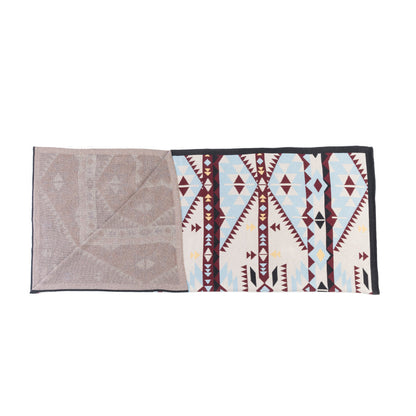 Santa Fe Sky Trails Cotton Throw in Cloud Blue Myra USA