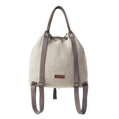 Myra Sel de Mer Bucket Backpack in Drift Olive Myra USA