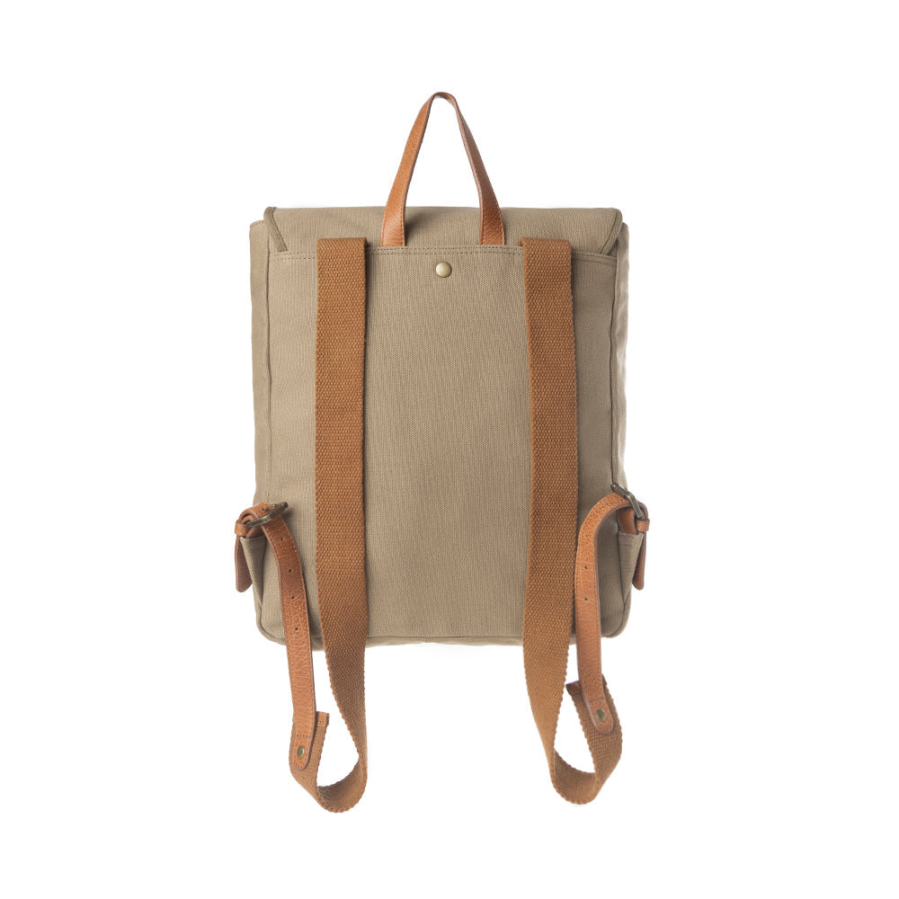 Myra Creekside Essentials Backpack in Canyon Olive Myra USA