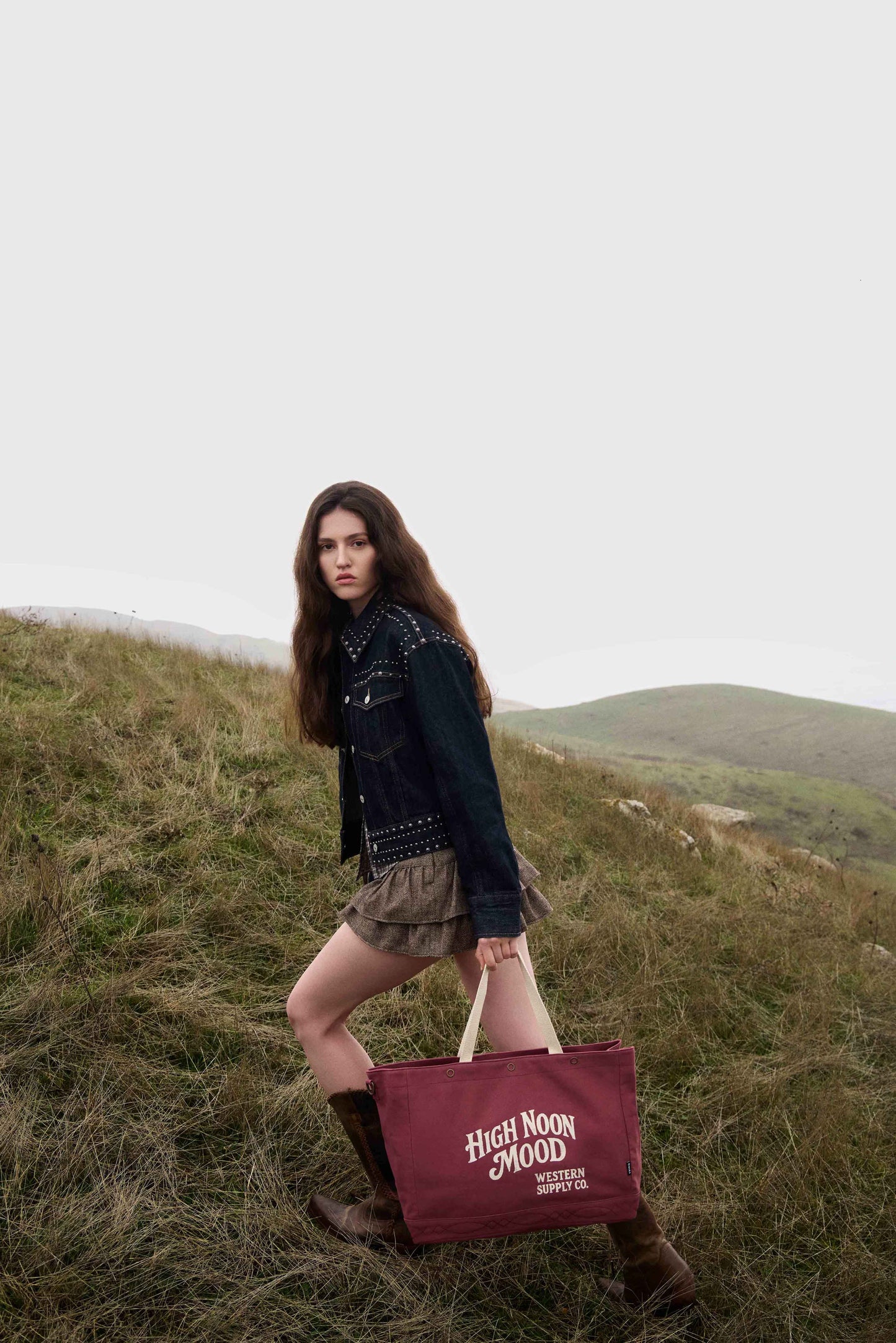 Myra High Noon Rebel Weekender Bag in Ruby Wine Myra USA
