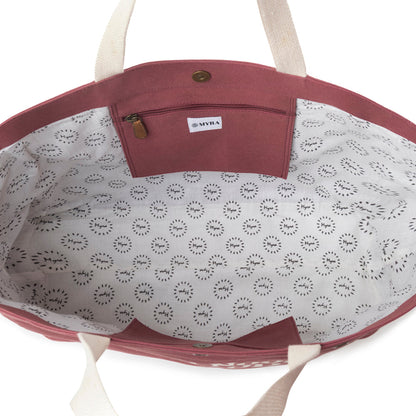 Myra High Noon Rebel Weekender Bag in Ruby Wine Myra USA