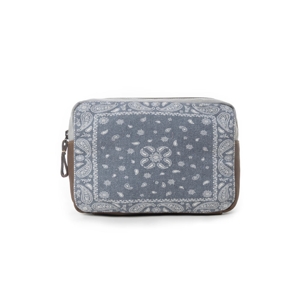 Myra Paisley Plains Pouch in Bandana Blue Myra USA