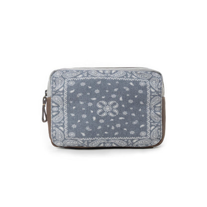 Myra Paisley Plains Pouch in Bandana Blue Myra USA