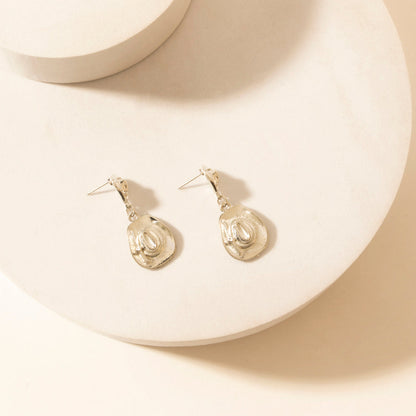 Myra Prairie Moon Earrings in Desert Steel Myra USA