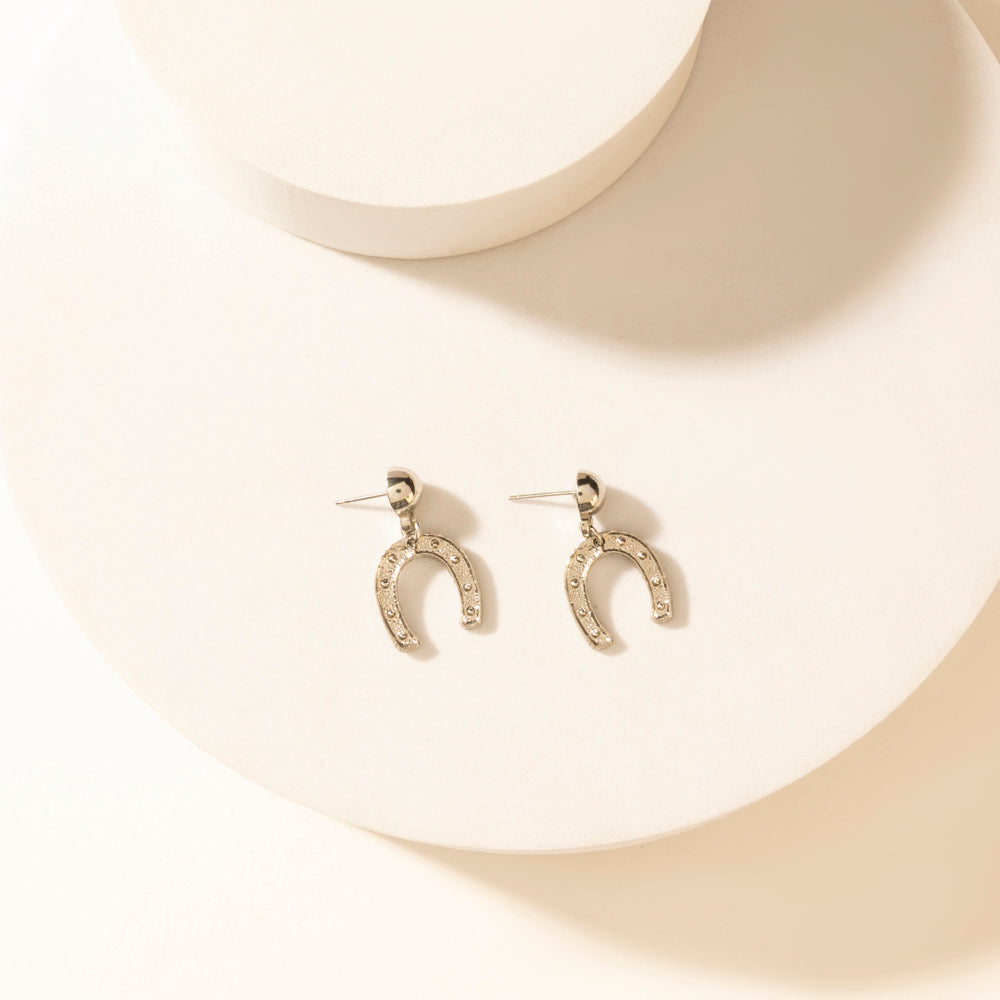 Myra Moonbeam Earrings Set in Silver Shine Myra USA