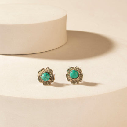 Myra Moonbeam Earrings Set in Silver Shine Myra USA