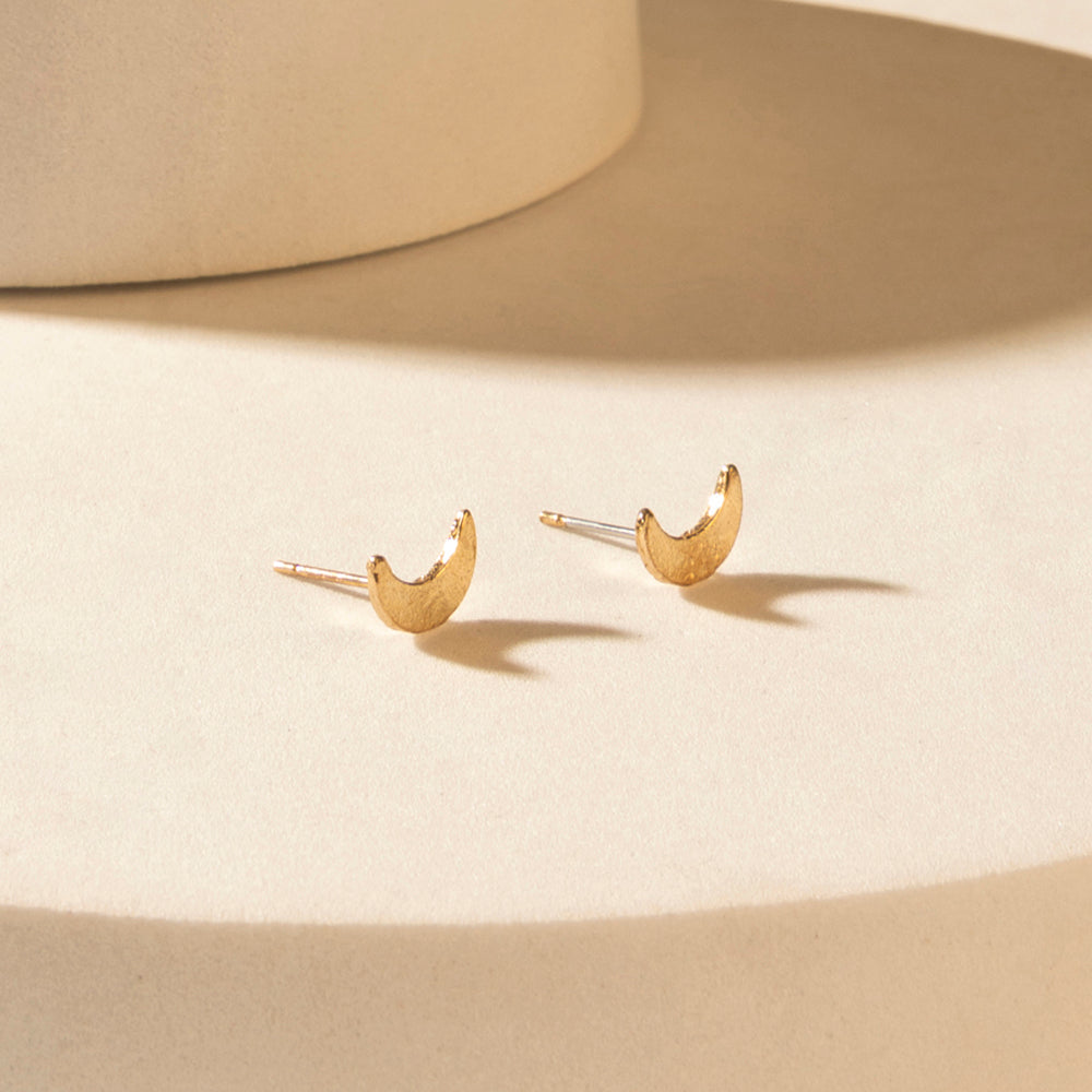 Myra Moonbeam Earrings Set in Silver Shine Myra USA