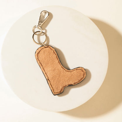 Myra Legend Boot Charm Keychain in Carve Tan Myra USA