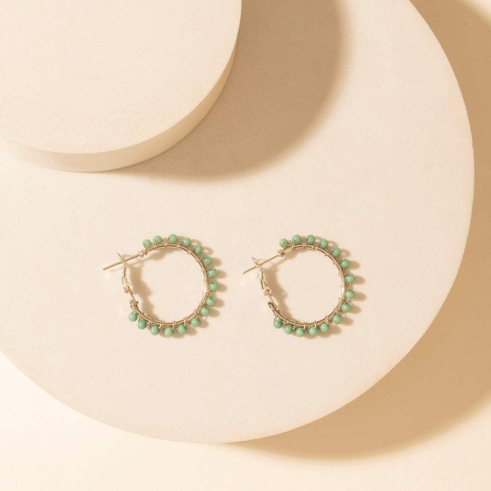 Myra Prairie Trinket Earrings Set in Saddle Silver Myra USA