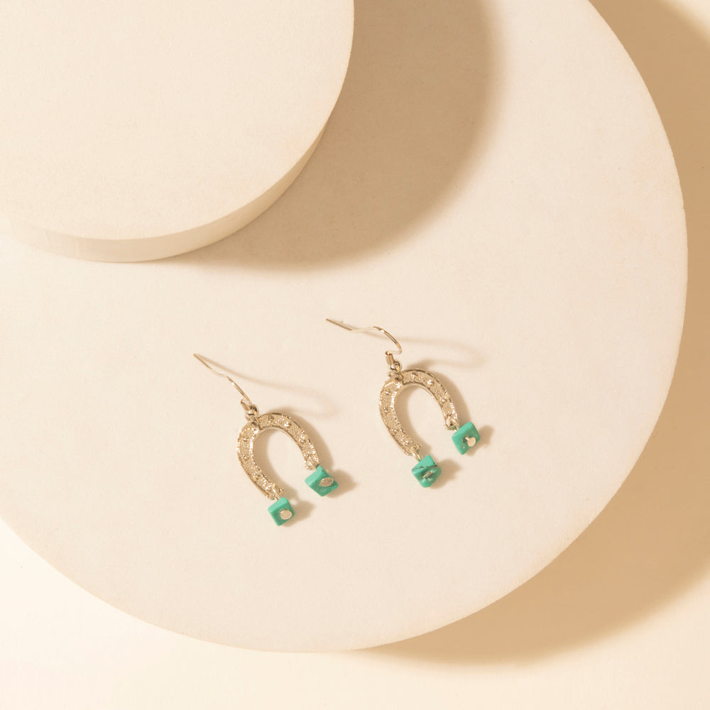 Myra Prairie Trinket Earrings Set in Saddle Silver Myra USA