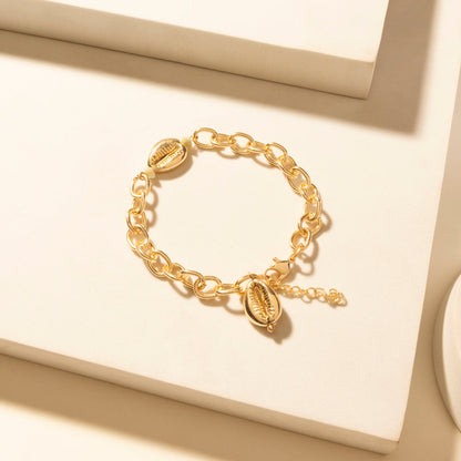 Myra Palomino Shine Stack Bracelet in Frost Green Myra USA