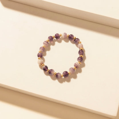 Myra Amethyst Trail Stack Bracelet in Desert Orchid Myra USA