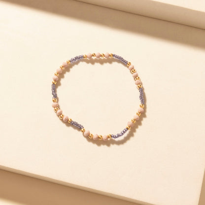 Myra Amethyst Trail Stack Bracelet in Desert Orchid Myra USA