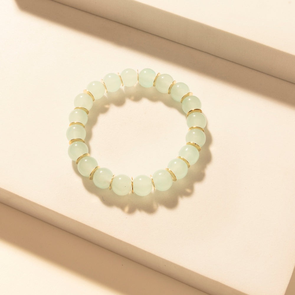 Myra Bayou Heartline Stack Bracelet in Glass Glow Myra USA
