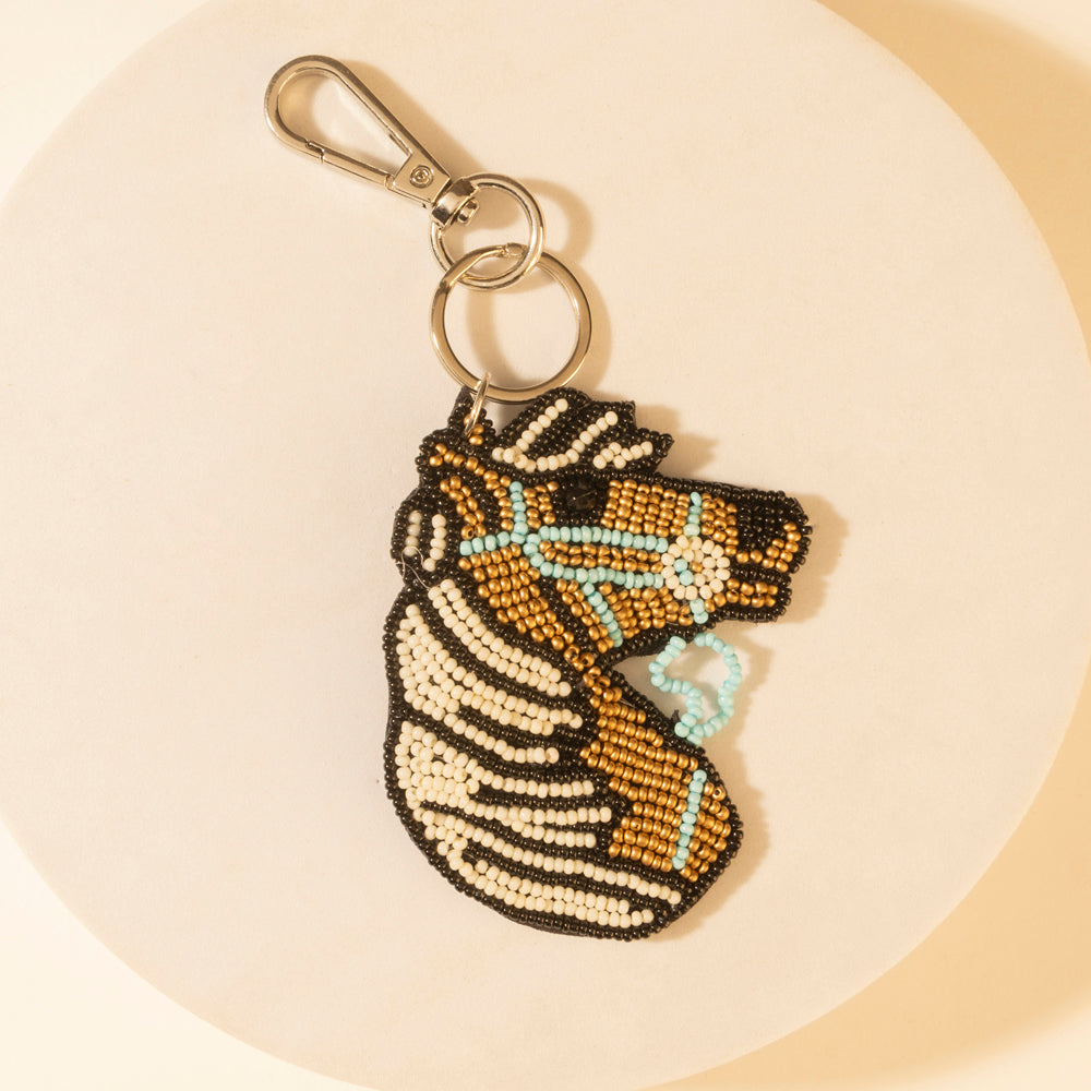 Myra Chief Mustang Keychain in Sable Tan Myra USA