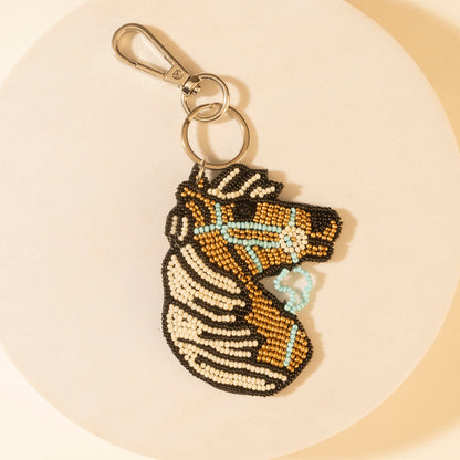 Myra Chief Mustang Keychain in Sable Tan Myra USA