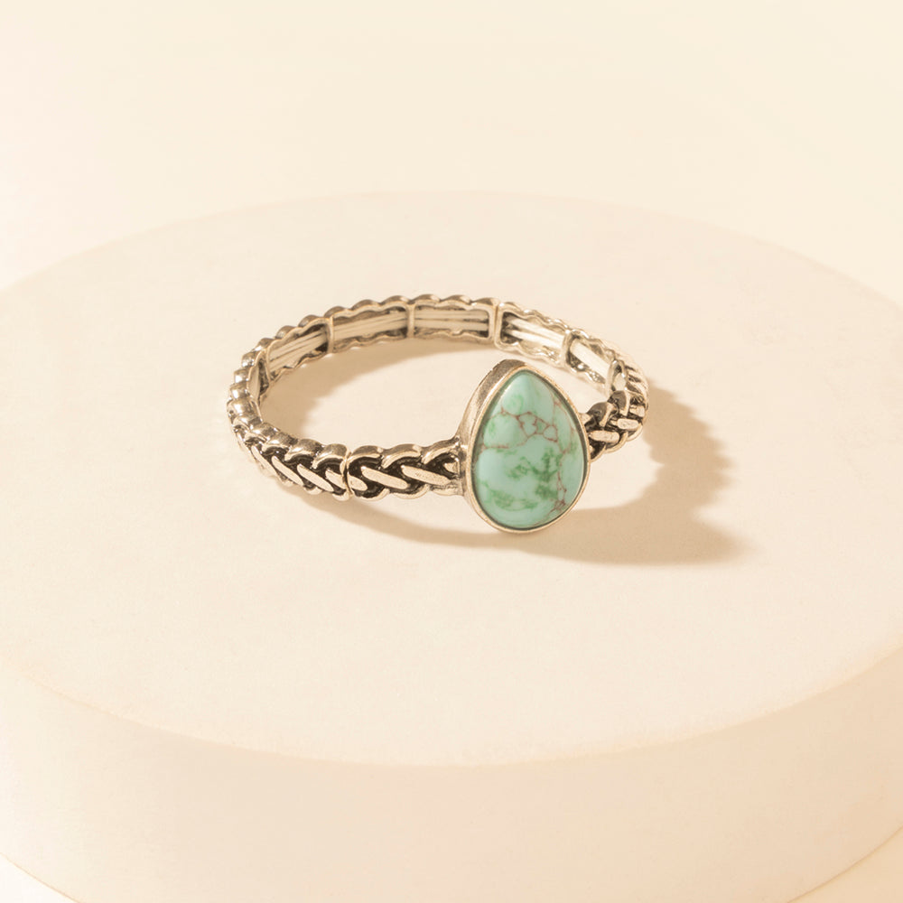 Myra Arroyo Stone Bracelet in Halo Teal Myra USA