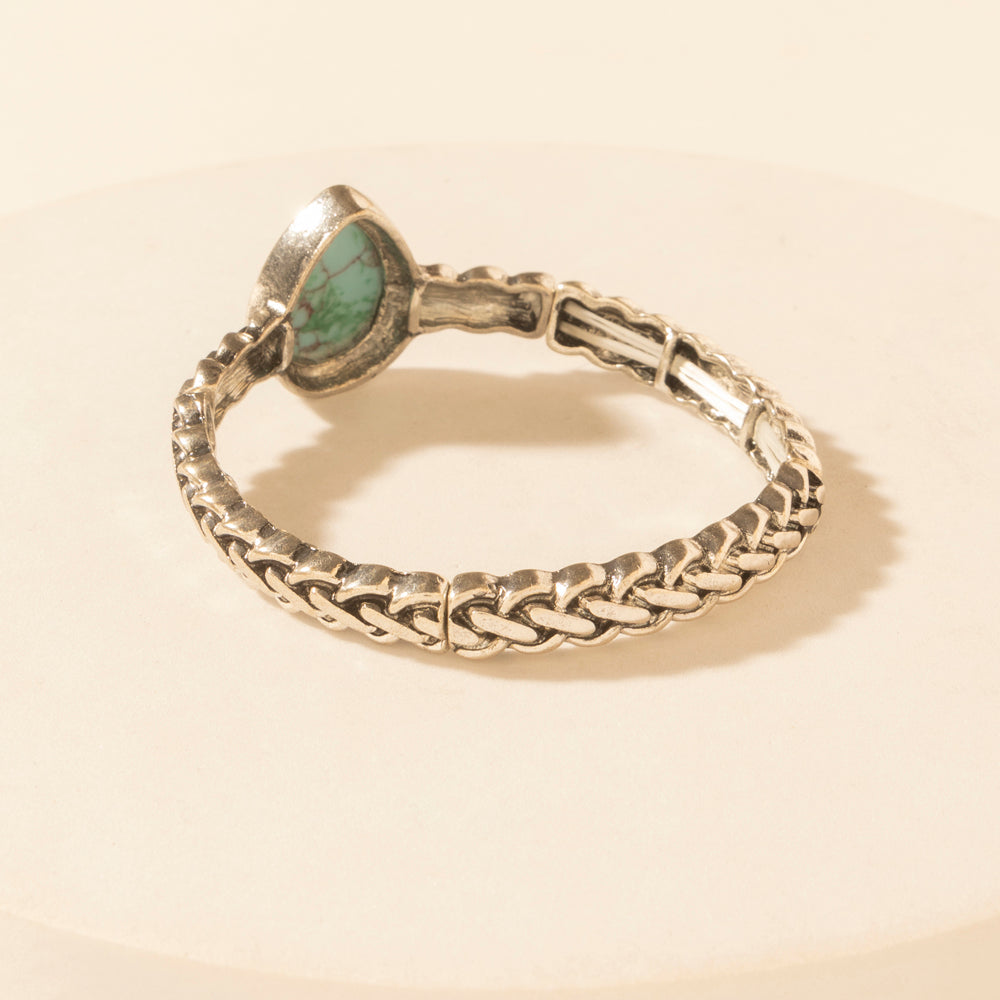 Myra Arroyo Stone Bracelet in Halo Teal Myra USA