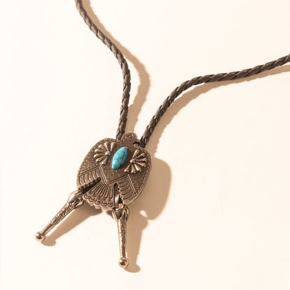 Myra Mystic Skies Bolo Tie in Mesa Turquoise Myra USA