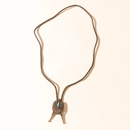 Myra Mystic Skies Bolo Tie in Mesa Turquoise Myra USA
