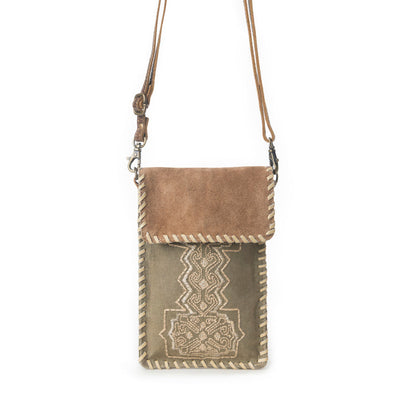 Myra Cheyenne Peaks Crossbody Bag in Dusty Olive Myra USA