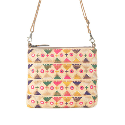 Myra Western Fiesta Crossbody Bag in Boho Saffron Myra USA