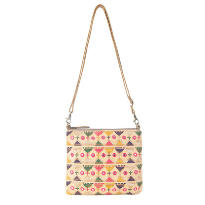 Myra Western Fiesta Crossbody Bag in Boho Saffron Myra USA