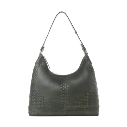 Myra Zidana Marlowe Dusk Veg Tanned Leather Bag in Twilight Smoke Myra USA