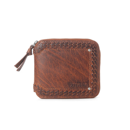 Myra Zidana Dante Men's Veg Tanned Leather Wallet in Sierra Copper Myra USA