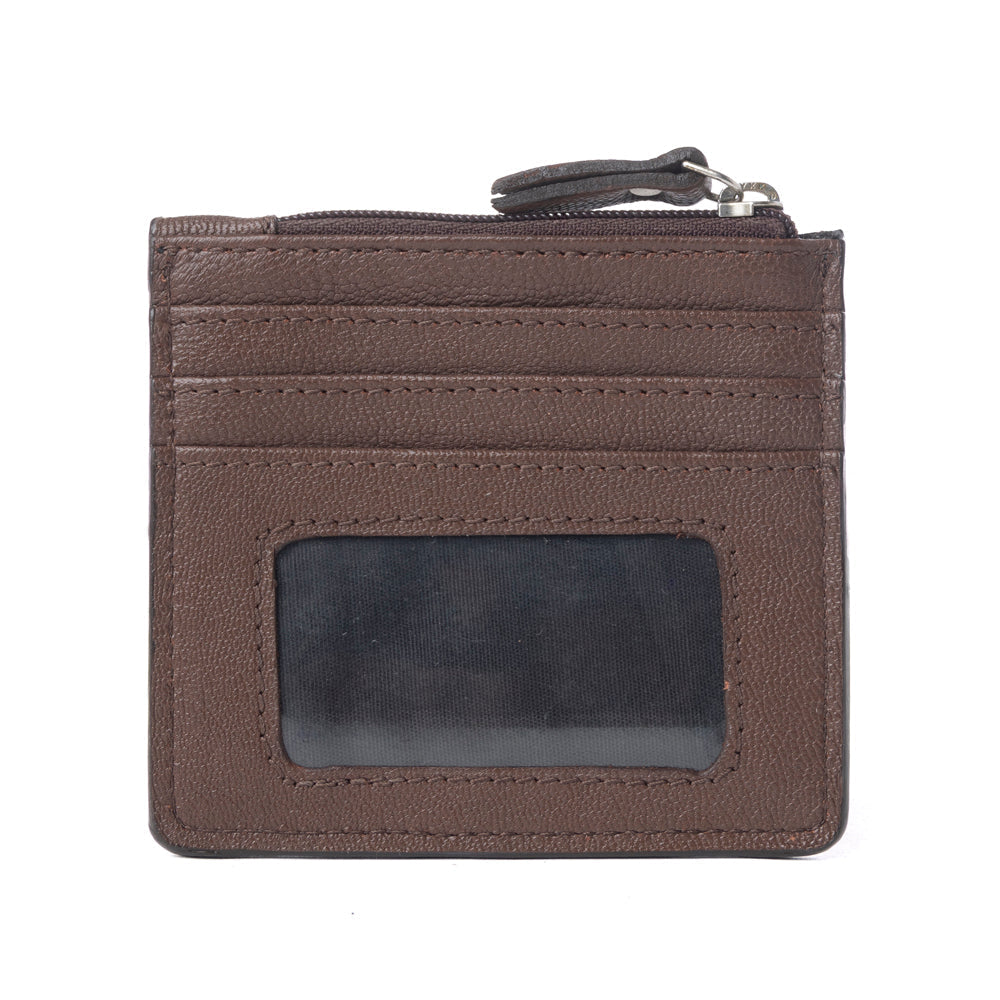 Myra Briar Creek Handtooled Leather Credit Card Holder in Toasted Honey Myra USA