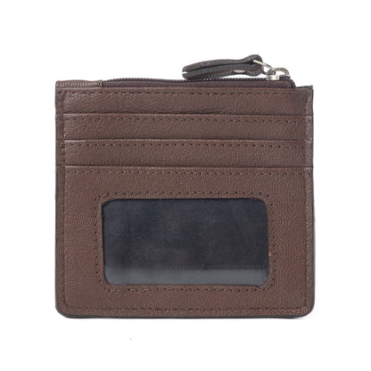 Myra Briar Creek Handtooled Leather Credit Card Holder in Toasted Honey Myra USA