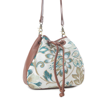 Myra Old Soul Bucket Bag in Alpine White Myra USA