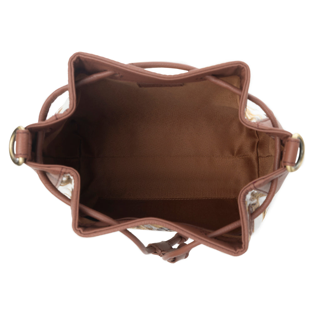 Myra Old Soul Bucket Bag in Golden Ivory Myra USA
