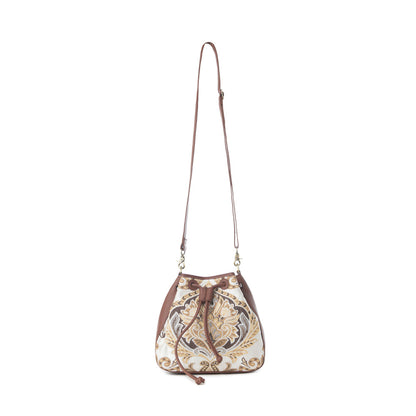 Myra Old Soul Bucket Bag in Golden Ivory Myra USA