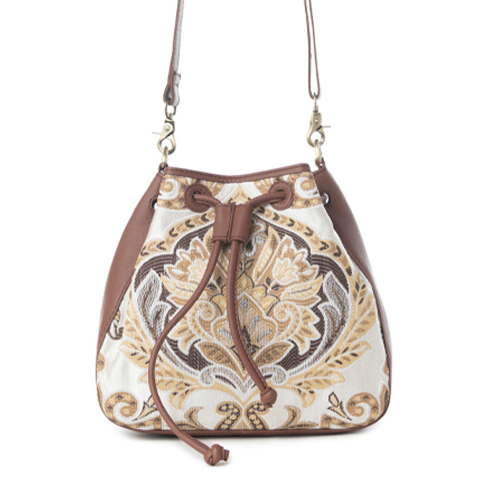 Myra Old Soul Bucket Bag in Golden Ivory Myra USA