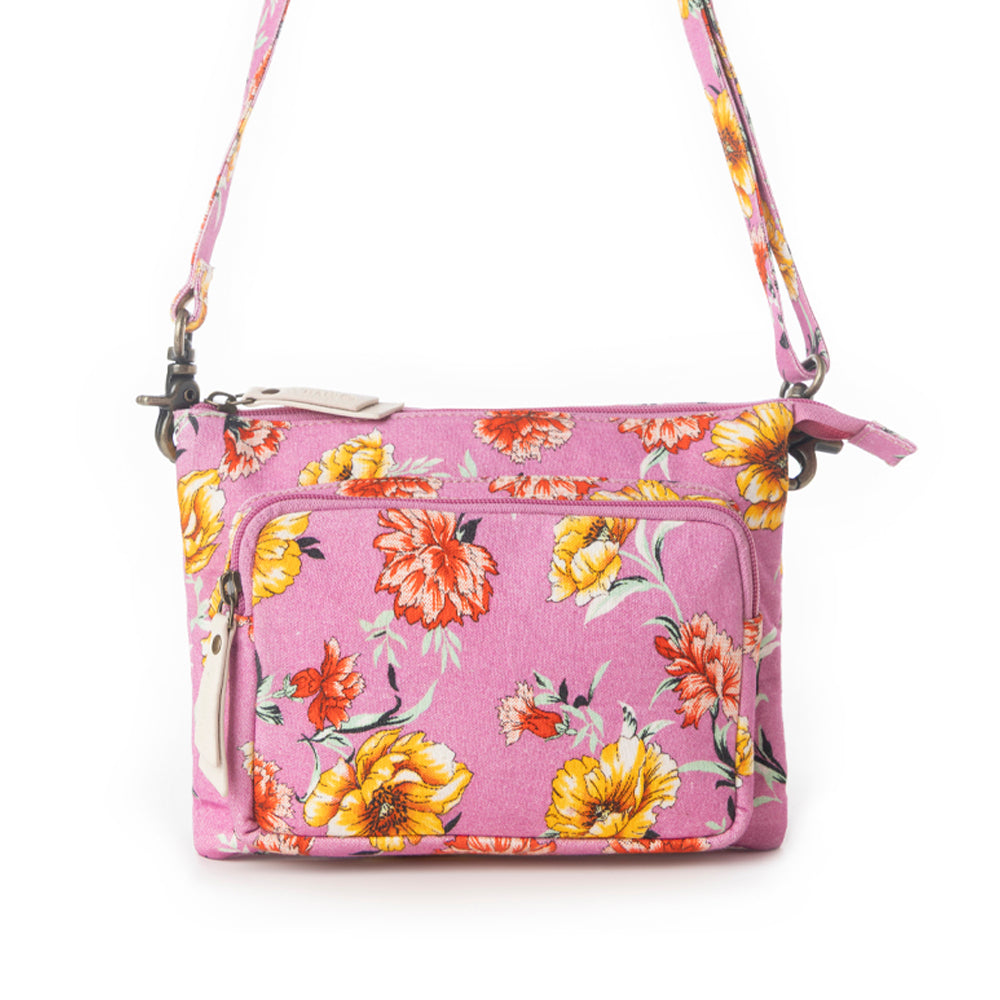 Myra Florabelle Crossbody Bag in Peach Summer Myra USA