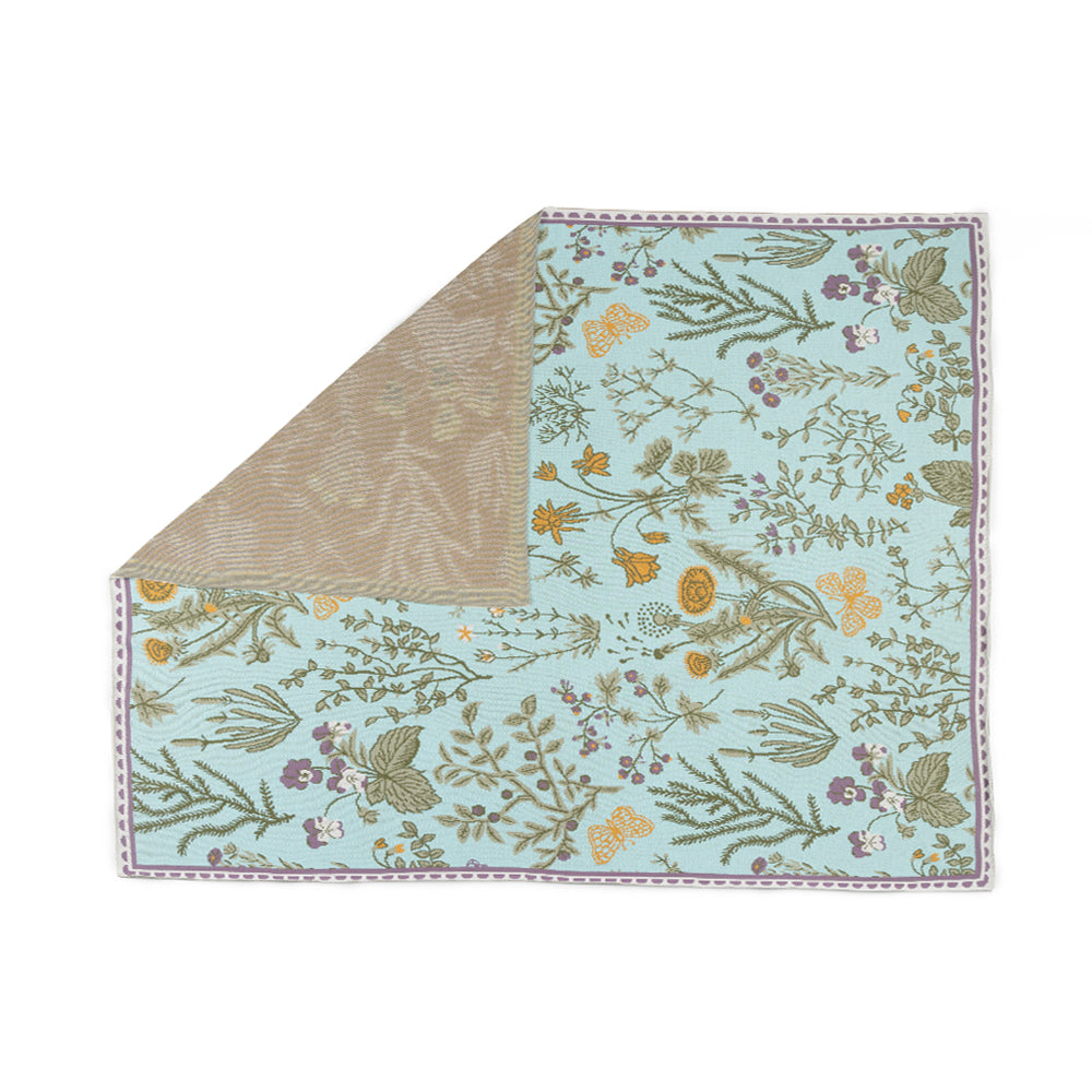 Myra Western Skies Meadow Throw in Mesa Aqua Myra USA