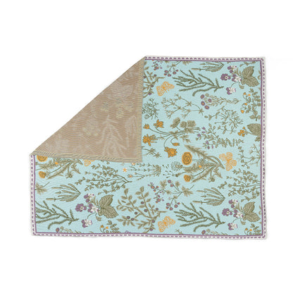 Myra Western Skies Meadow Throw in Mesa Aqua Myra USA