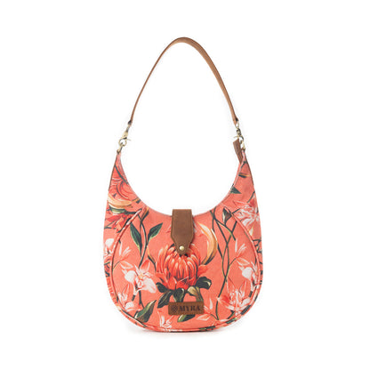 Myra Whispering Fields Shoulder Bag in Peach Paradise Myra USA