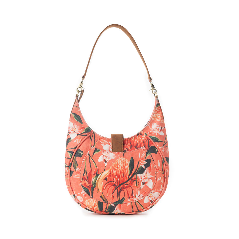 Myra Whispering Fields Shoulder Bag in Peach Paradise Myra USA
