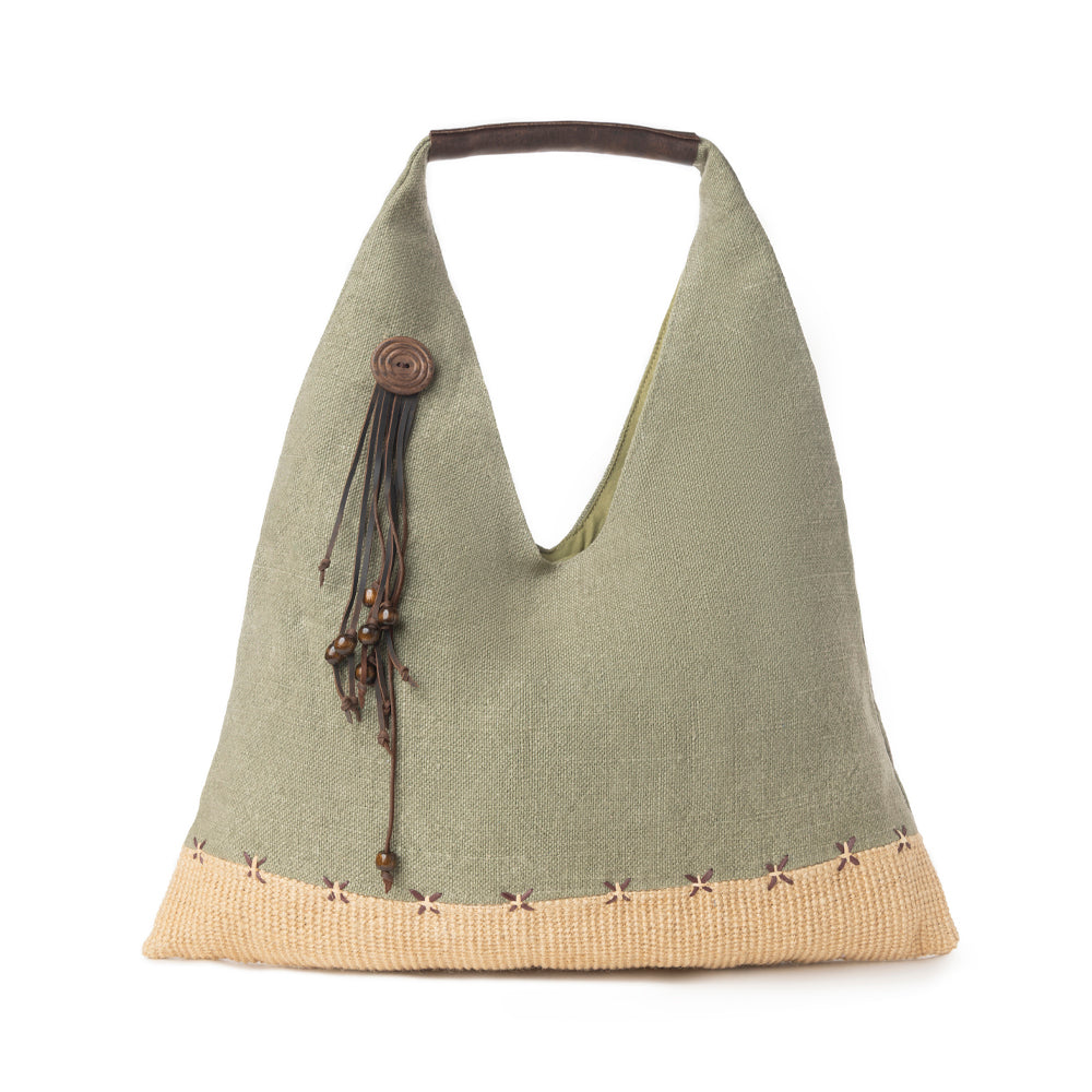 Myra Sandmoor Soft Shoulder Bag in Honey Forest Myra USA