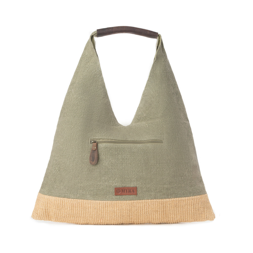 Myra Sandmoor Soft Shoulder Bag in Honey Forest Myra USA