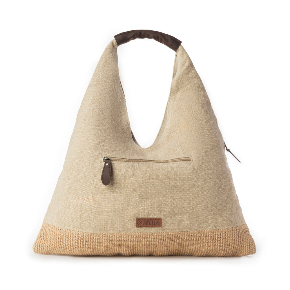 Myra Sandmoor Soft Shoulder Bag in Sandy Espresso Myra USA