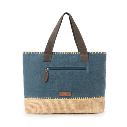 Myra Willow Wanderer Tote Bag in Sage Blue Myra USA