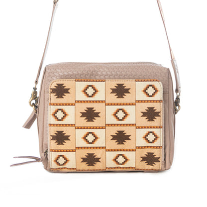 Myra Pueblo Sun Crossbody Bag in Honey Almond Myra USA
