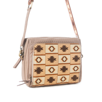 Myra Pueblo Sun Crossbody Bag in Honey Almond Myra USA