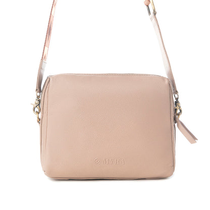 Myra Pueblo Sun Crossbody Bag in Honey Almond Myra USA