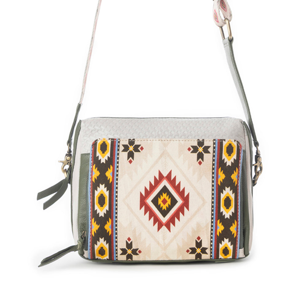 Myra Pueblo Sun Crossbody Bag in Nomad Ivory Myra USA