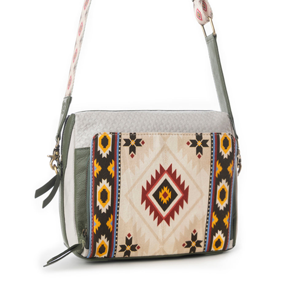 Myra Pueblo Sun Crossbody Bag in Nomad Ivory Myra USA