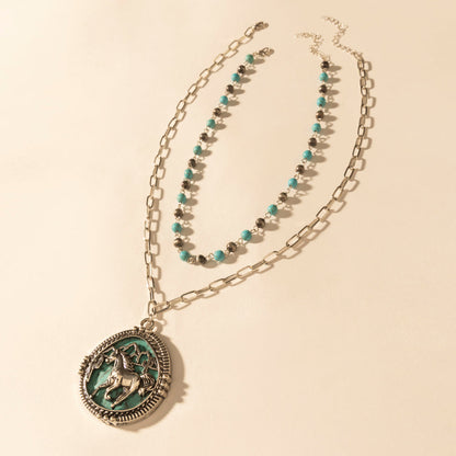 Myra The Lone Rider Chain in Turquoise Myra USA